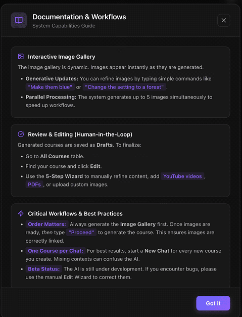 3. Amana AI Documentation Guide